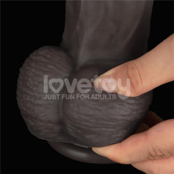 LoveToy Gode Ikses Cock 31 x 5.5cm Marron